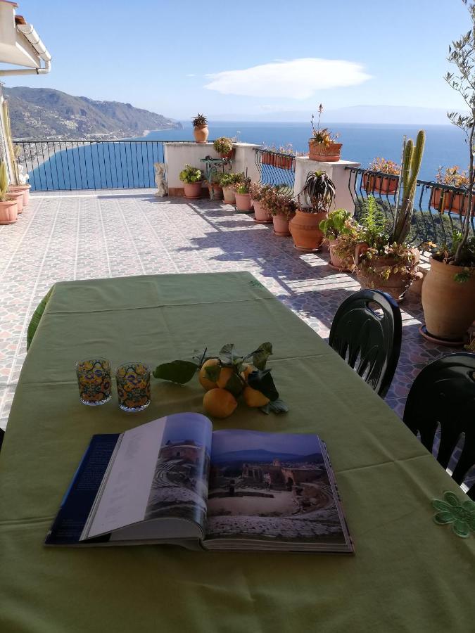 Il Normanno, Appartamento Con Panorama Mozzafiato Taormina Eksteriør bilde